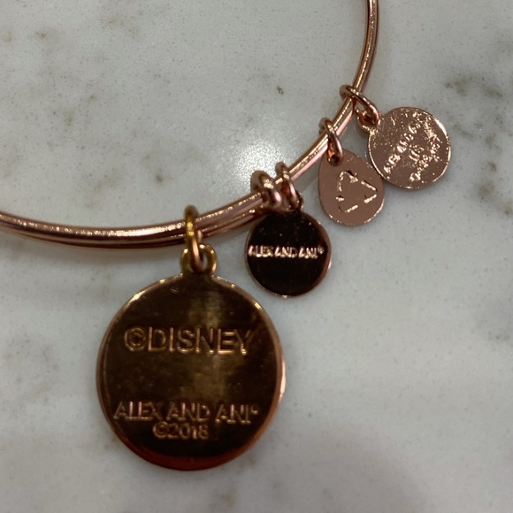 Disney x Alex and Ani // I Live in Fantasy Land Bracelet Set // Rose Gold - Picture 8 of 10